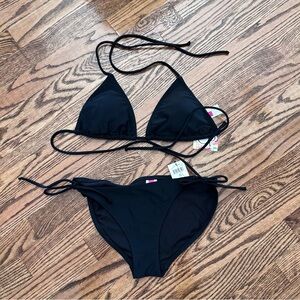 OP NWT size medium black bikini